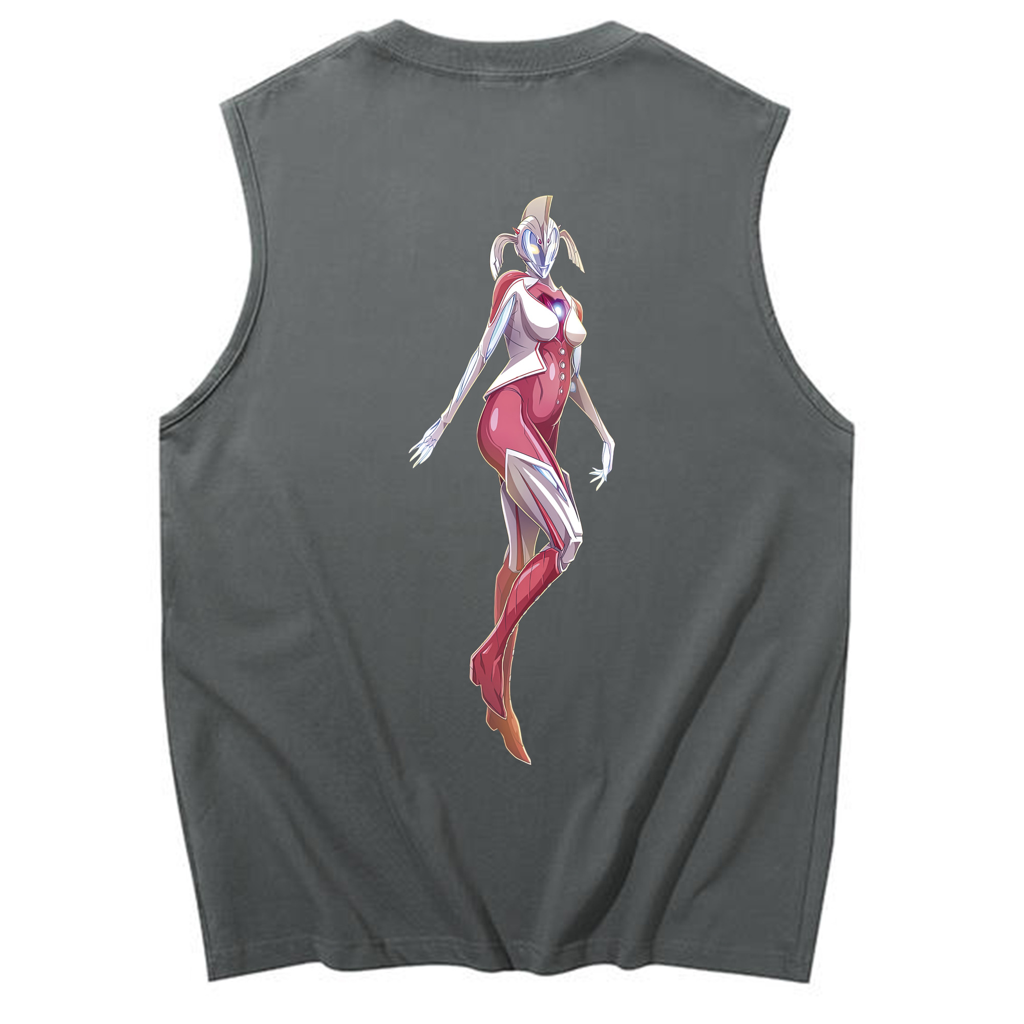 （画像用） ウルトラマン Ultraman コットン100％タンクトップ（背面プリント）